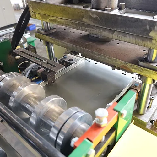 Supermarket Shelf Panel Roll Forming Machine
