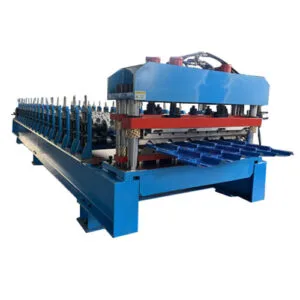 High Speed Glazed Tile Roof Sheet Roll Forming Machine