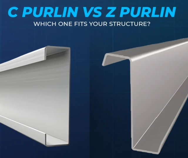 C purlin VS Z purlin