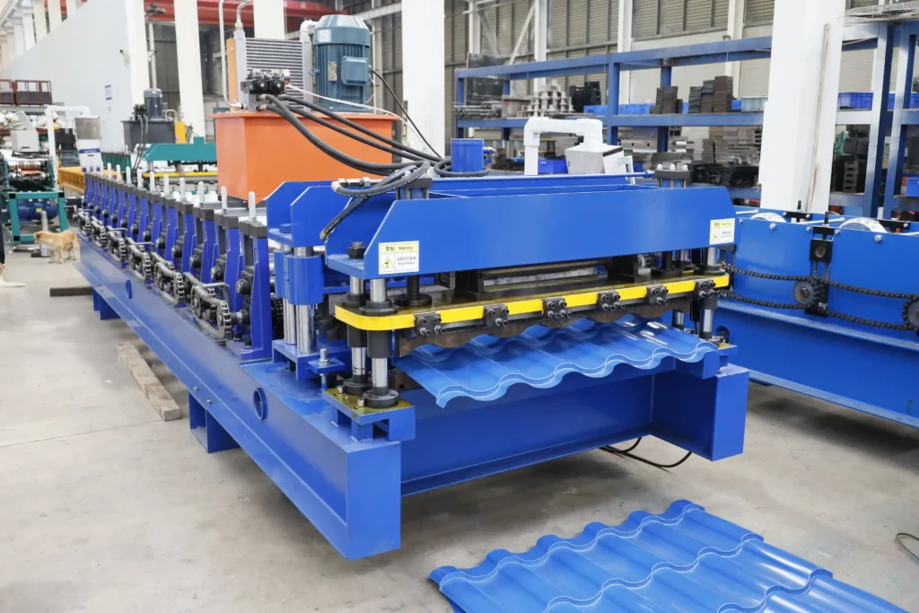 glazed-sheet-roll-forming-machine