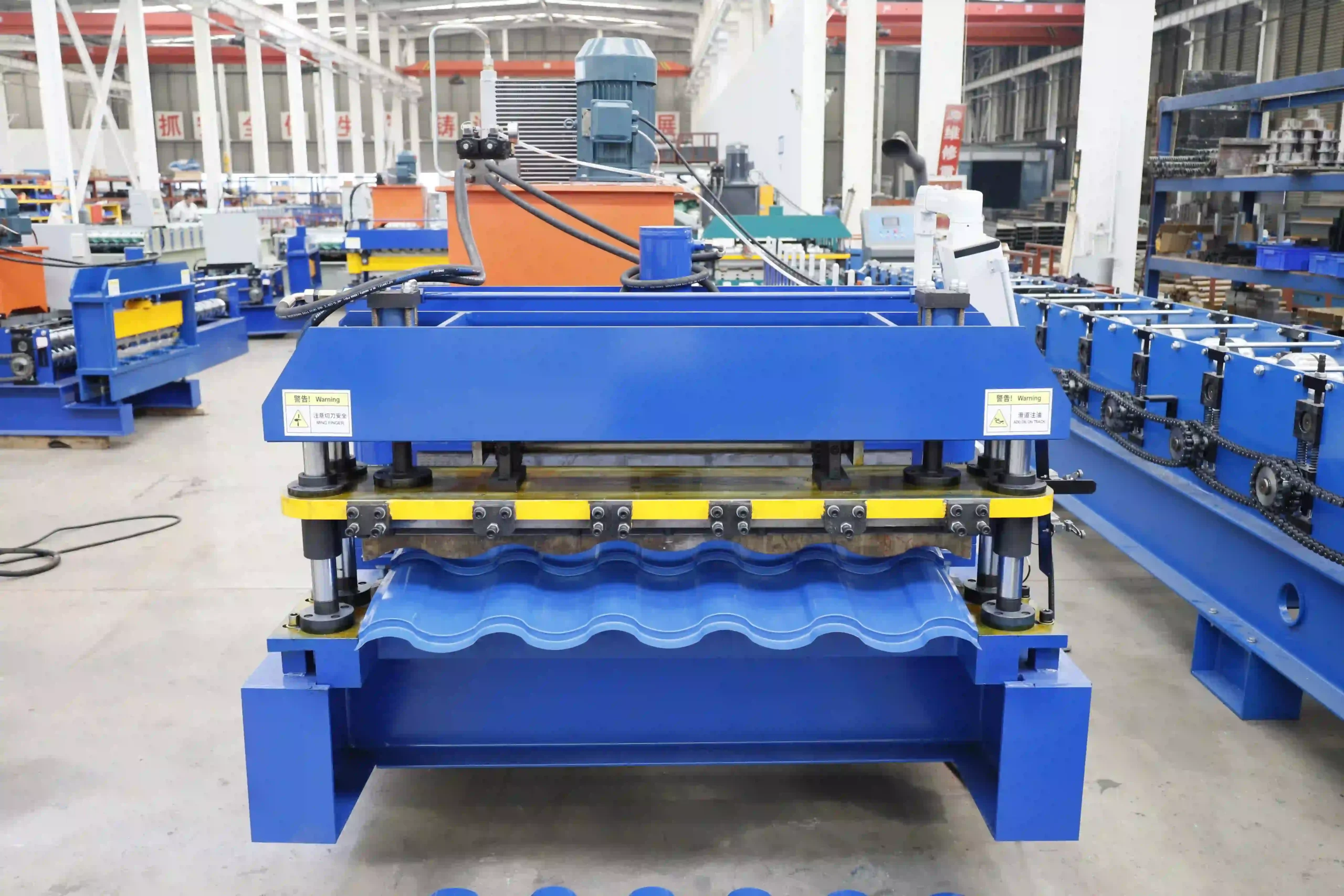 step-tile-roll-forming-machine