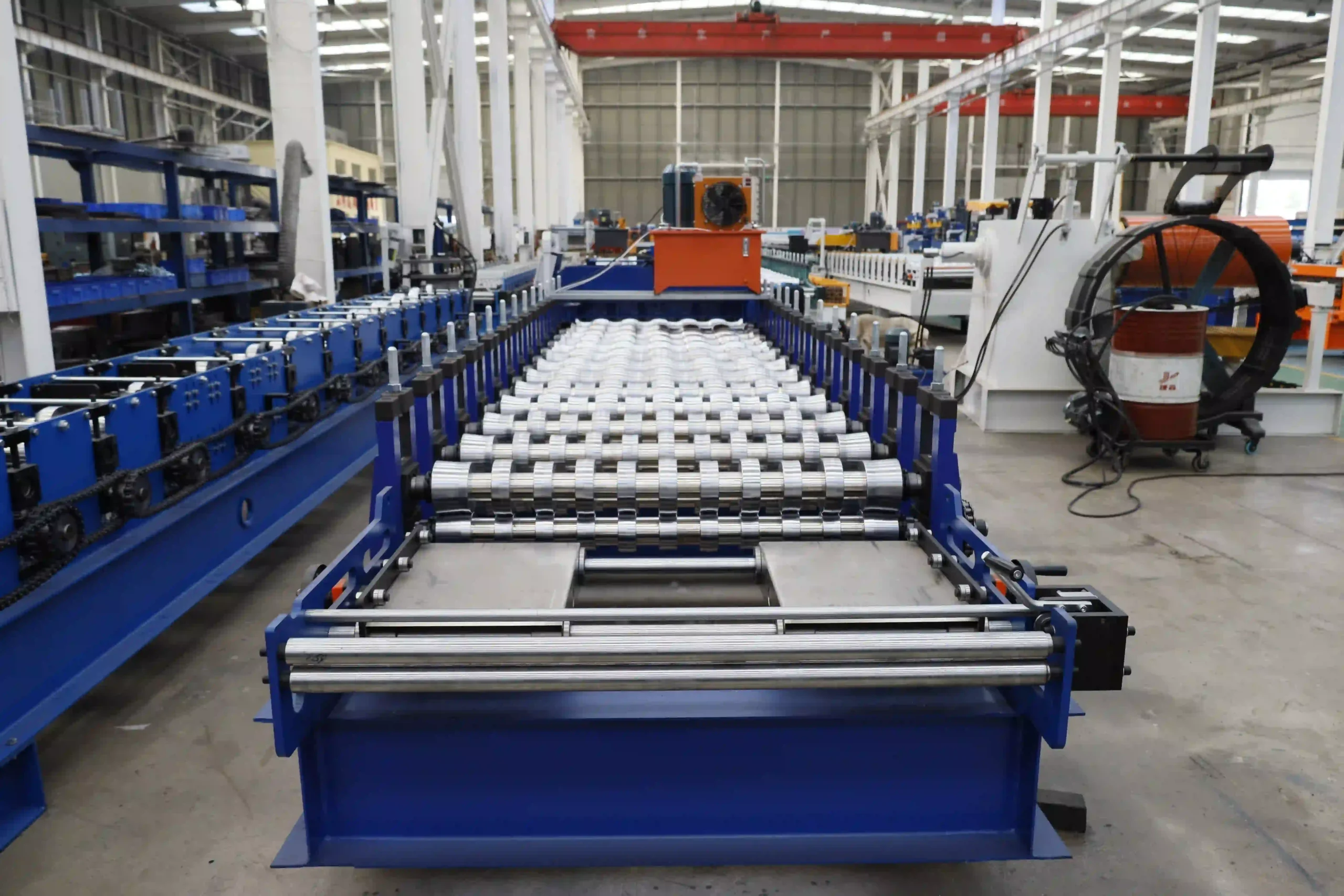 step-tile-roll-forming-machine