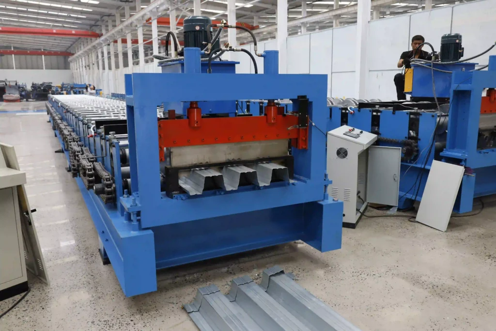 floor-metal-deck-roll-forming-machine