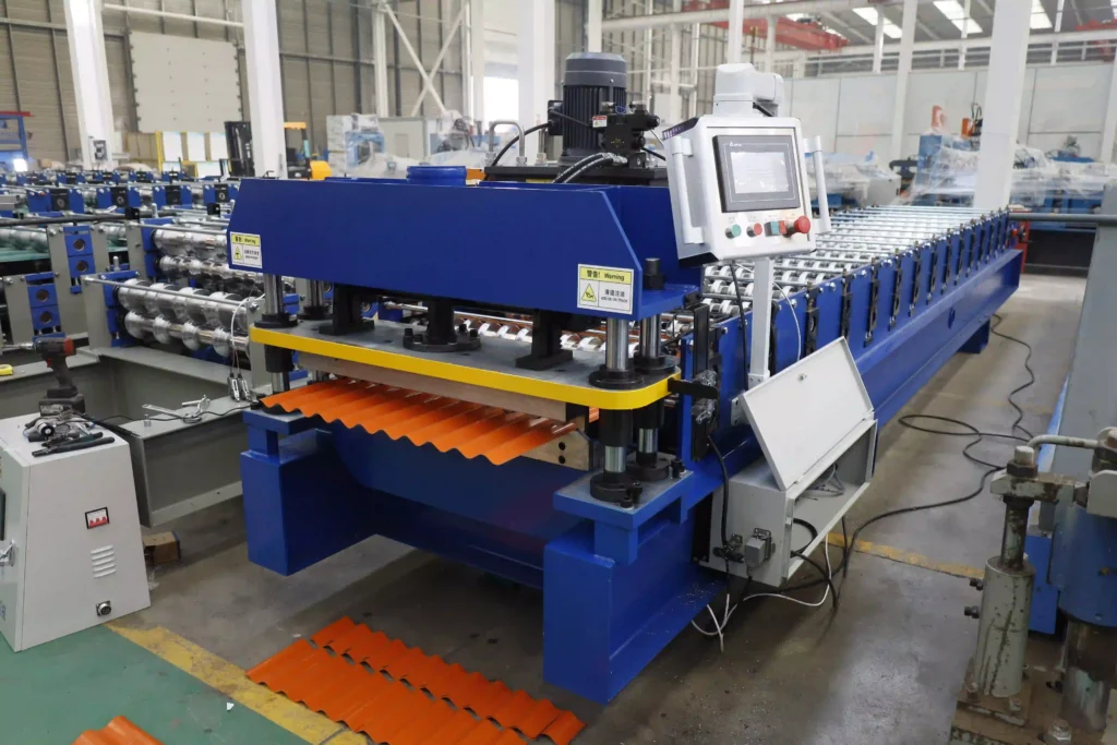 corrugated-roll-forming-machine