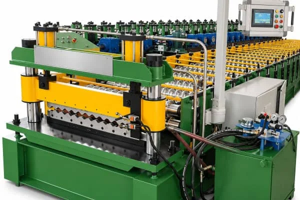 7/8 Corrugated Roll Forming Machine